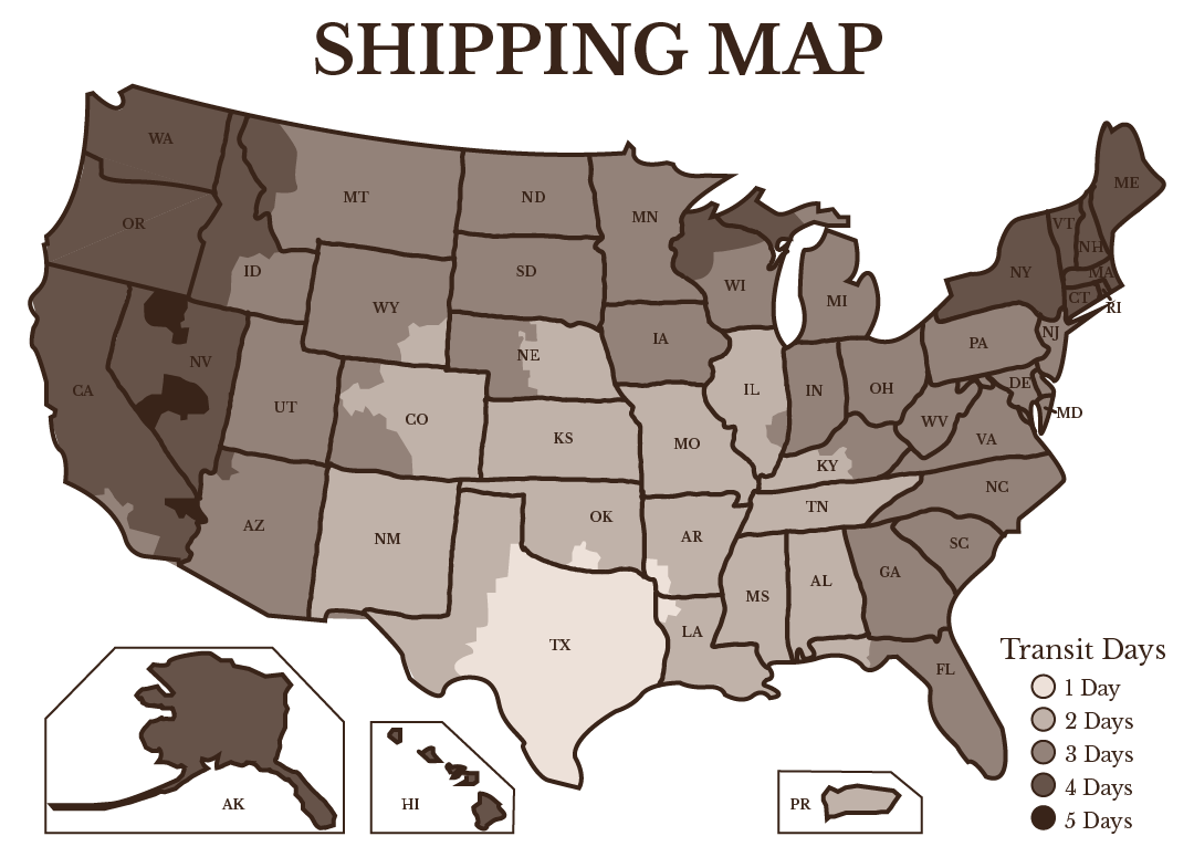 UPS Map
